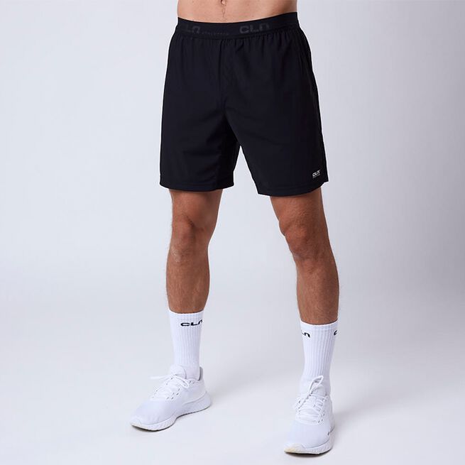 CLN Athletics PR Stretch Shorts, Black