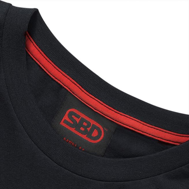 SBD Original Klassisk T Shirt Herr Svart