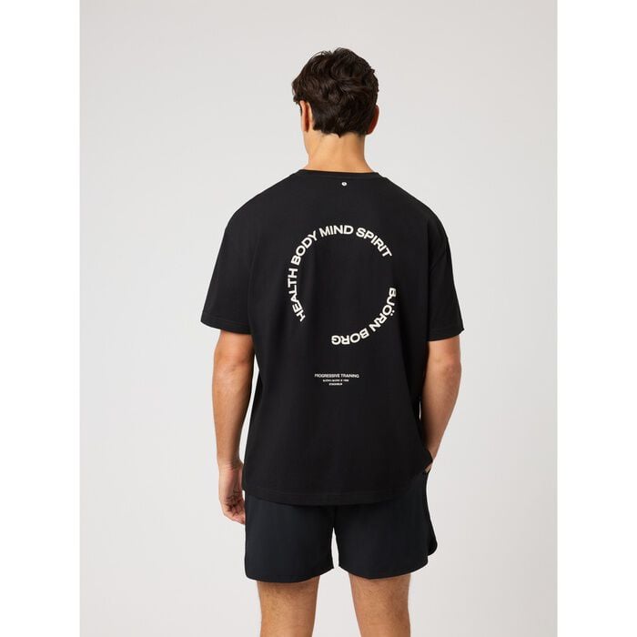 Borg Gym Oversized T-shirt Svart