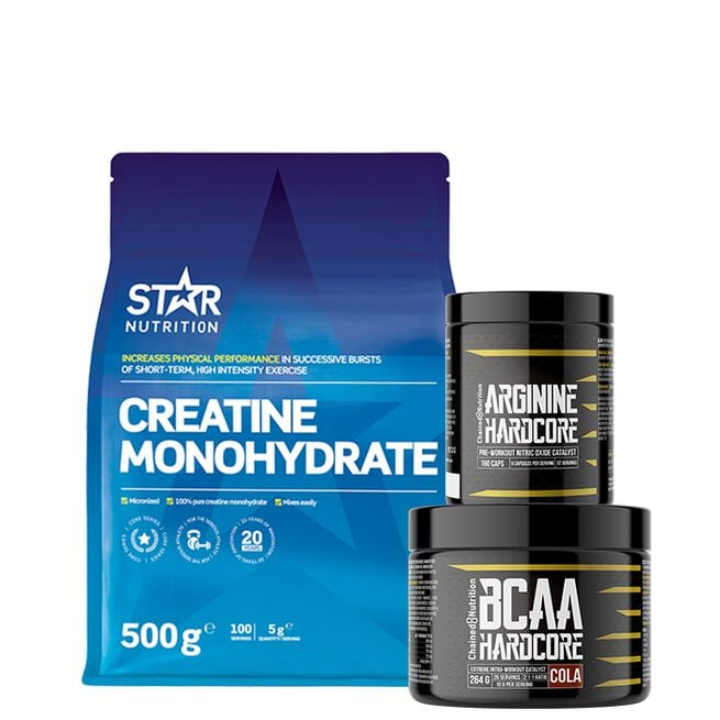 Performance Paket: Kreatin + BCAA + Arginin