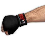 Boxing Hand Wraps, Black, 4 m 