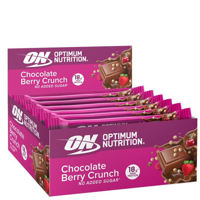 Optimum Protein Bar, 55-59 g, Chocolate Berry Crunch