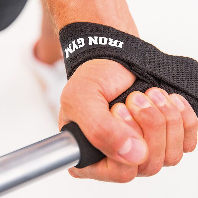 Iron Gym Lifting Straps with Comfort Pad