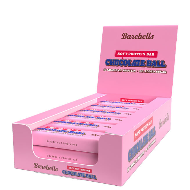 12 x Barebells Soft Proteinbar 55 g Chocolate Ball