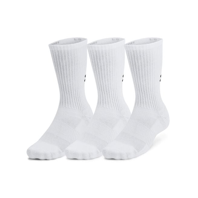Unisex UA Tech Strumpor 3 pack Vit
