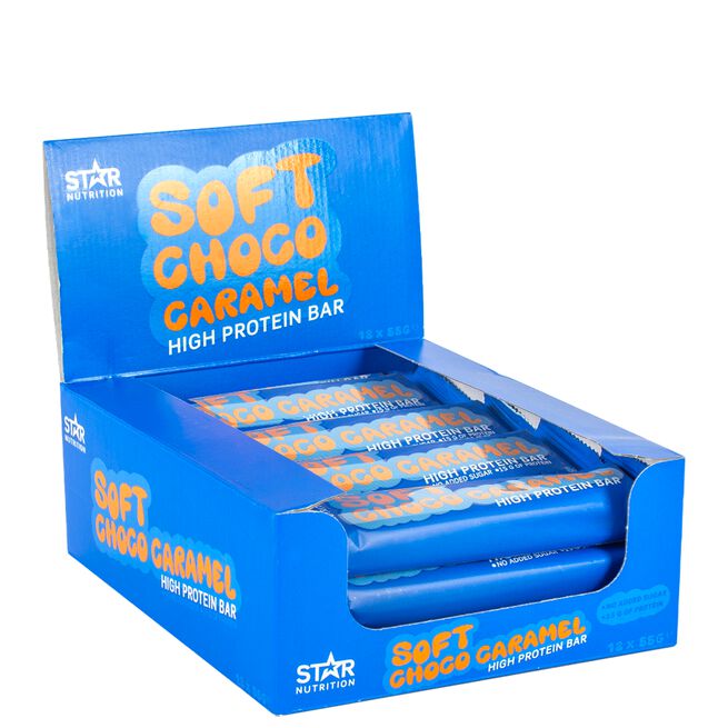 12 x Soft Proteinbar 55 g Soft Choco Caramel