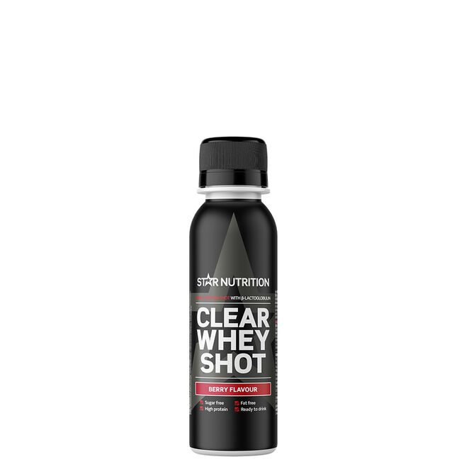 Clear Whey Vassleprotein Shot 100 ml Berry