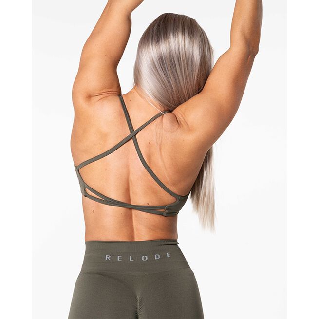 Prime Seamless Sports-bh Grön