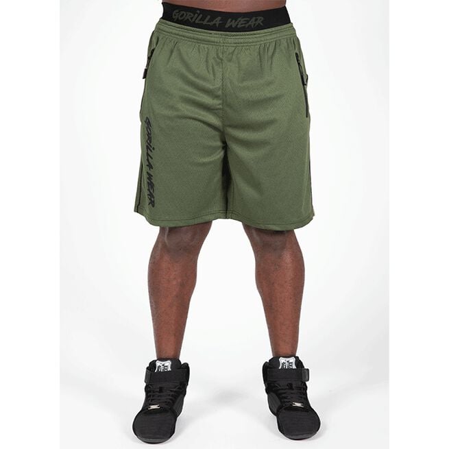 Mercury Mesh Shorts, Army Green/Black, S/M 