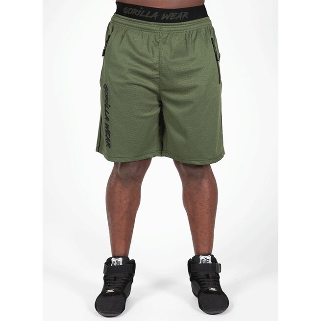 Mercury Mesh Shorts, Army Green/Black