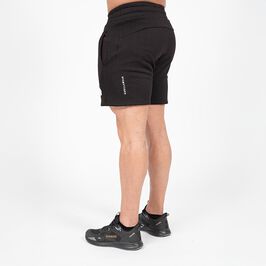 Leon Sweat Shorts, Black, S  Leon Träningsshorts Svart