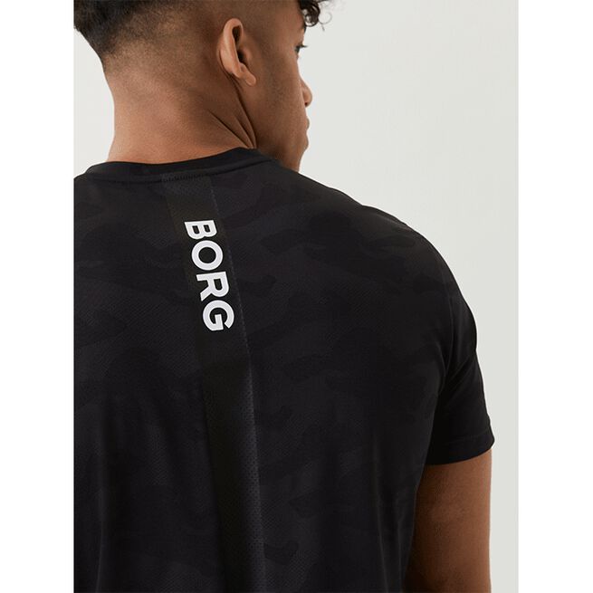 Borg Performance T-shirt, Black Beauty, S 