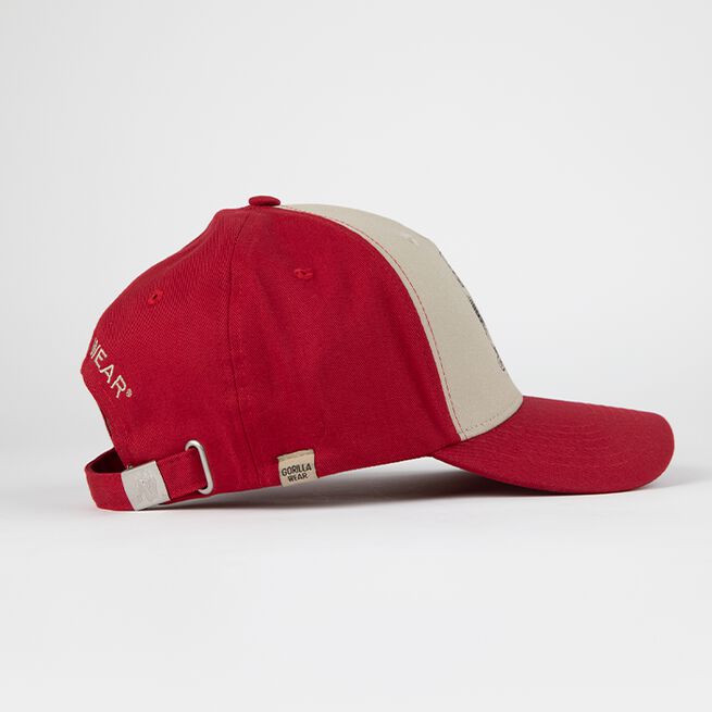 Buckley Cap, Red/Beige