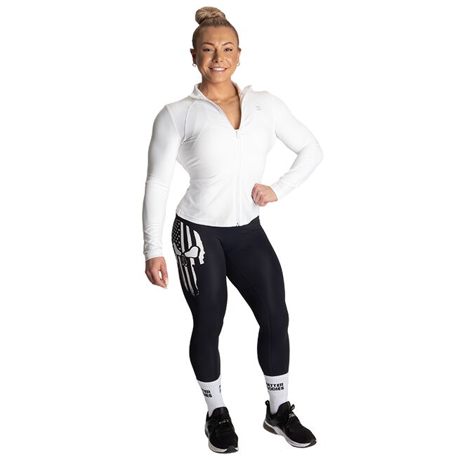 Better Bodies Core Jacket, White