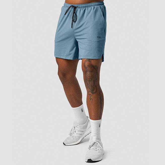 ICIW Stride Shorts, Steel Blue