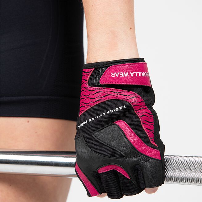 Womens Fitness Handskar 2.0 Svart Rosa