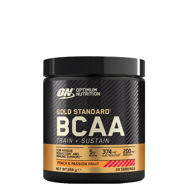 Gold Standard BCAA Pulver 28 portioner Peach and Passionfruit
