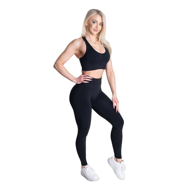Scrunch Leggings, Black