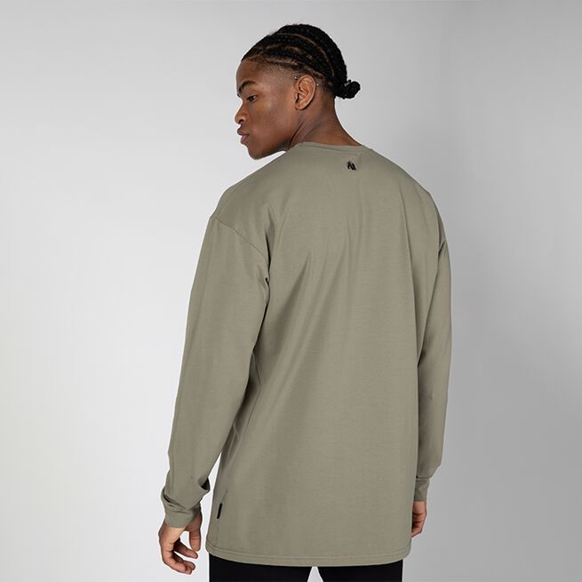 Boise Oversized Long Sleeve, Army Green