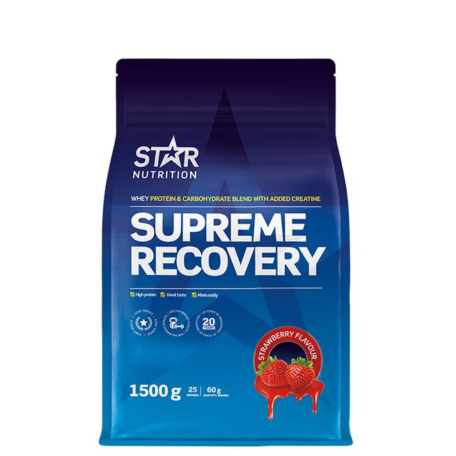 Supreme Recovery Gainer 1,5 kg Strawberry