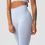ICANIWILL Ribbed Define Seamless Tights, Cloudy Blue