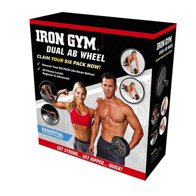 Iron Gym Dual Ab Wheel 