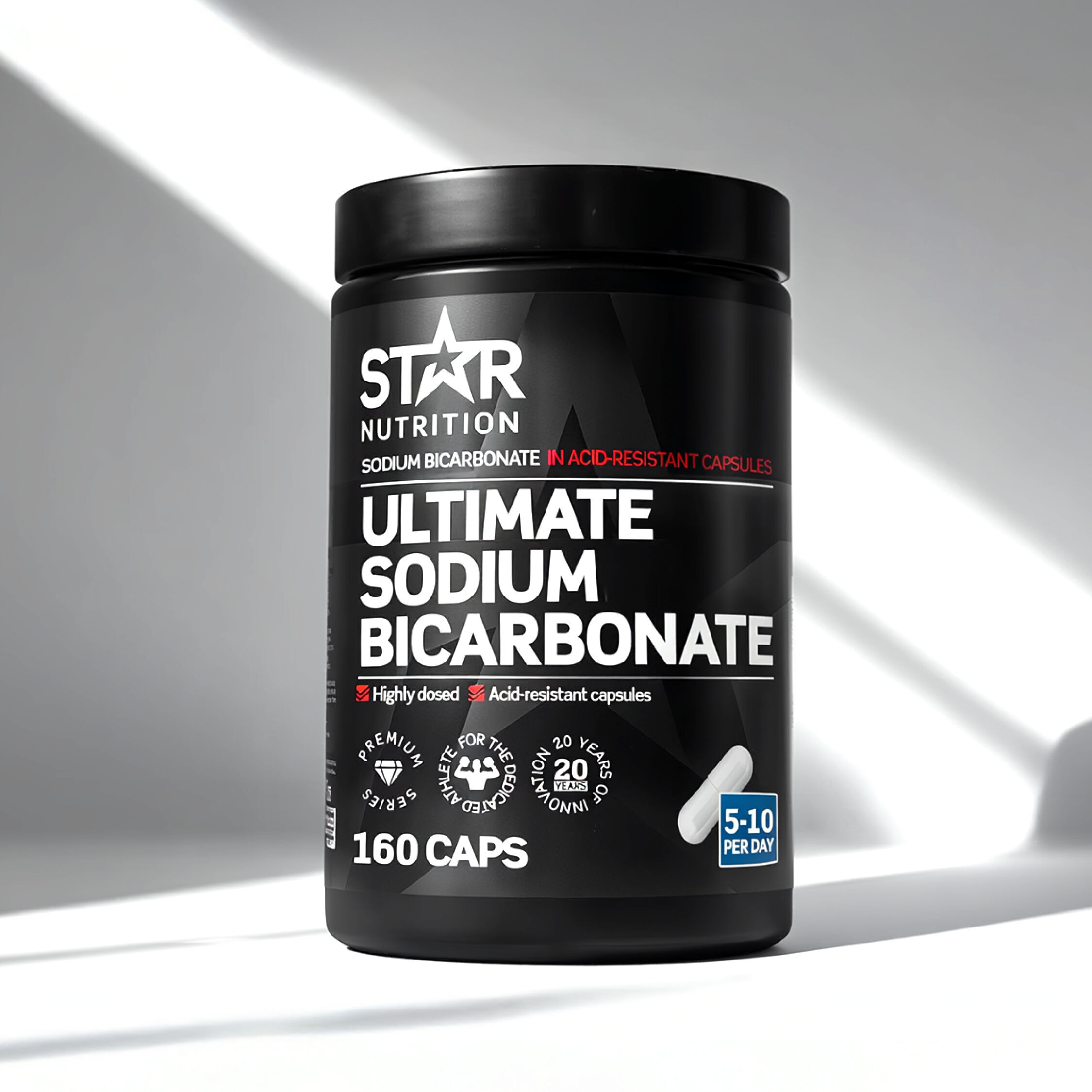 Sodium Bicarbonate 160 caps