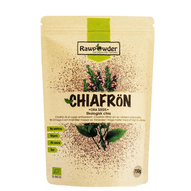 Ekologiska Chiafrön 750 g 