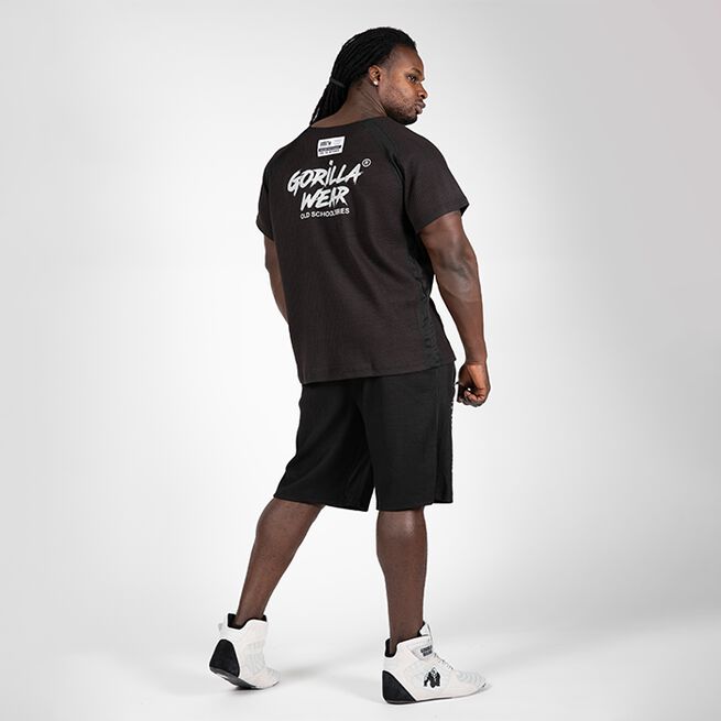 Augustine Old School Work Out Top, Black