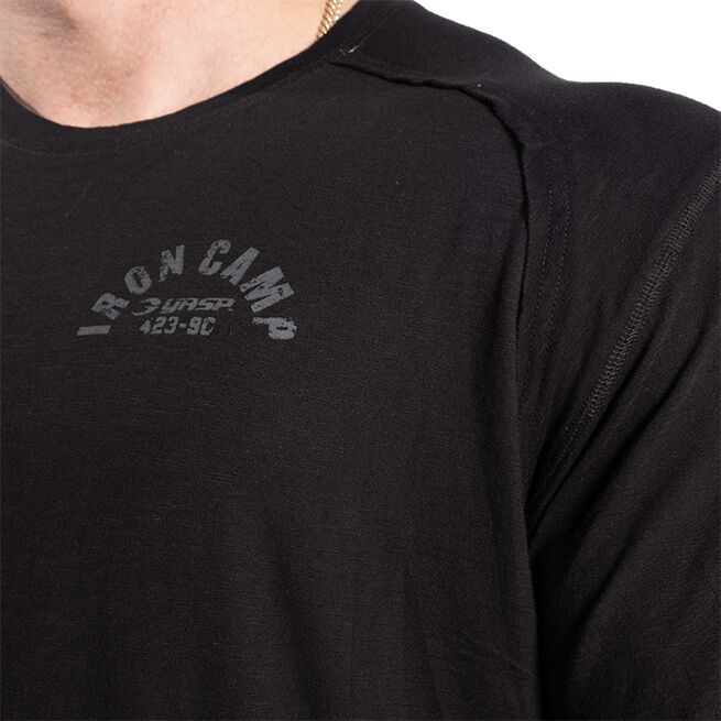 Throwback LS Tee, Black