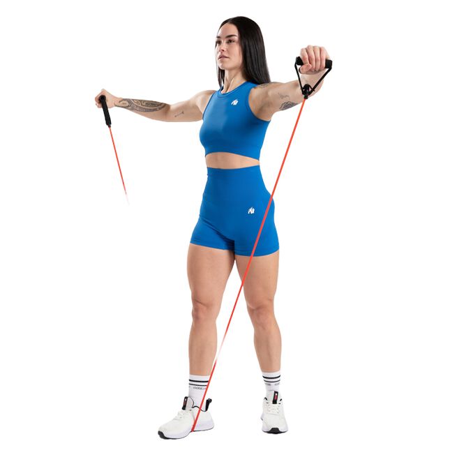 Olivia Seamless Shorts, Blue