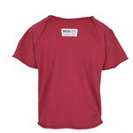 Gorilla Wear Classic Workout Top Burgundy Red Back