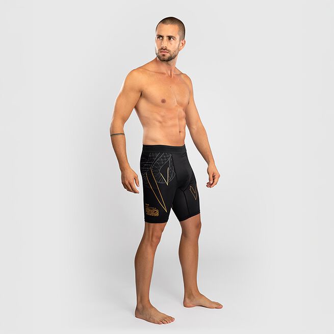 Serpenti Vale Tudo-Shorts Svart Silver Guld