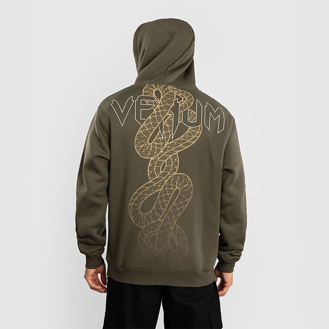 Serpenti Hoodies Khaki Brons Ivory