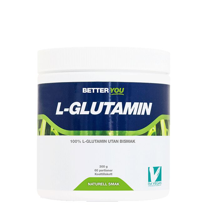 Naturligt L-Glutamin 300 g, Naturell
