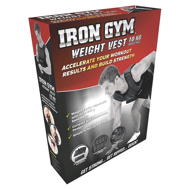Iron Gym Viktväst 10 kg