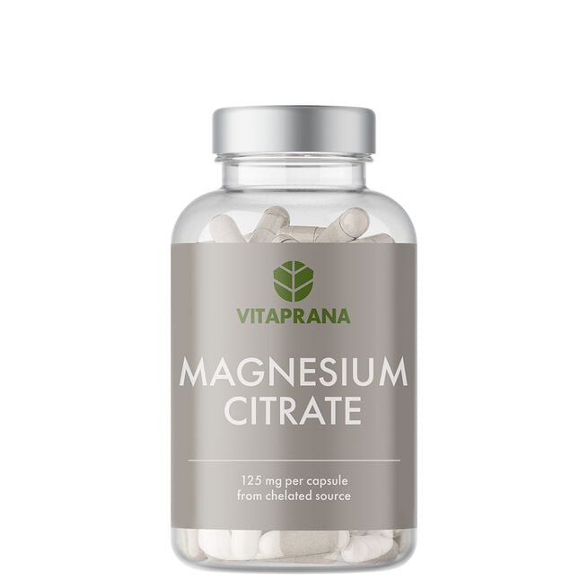 Magnesiumcitrat 125 mg 100 kapslar