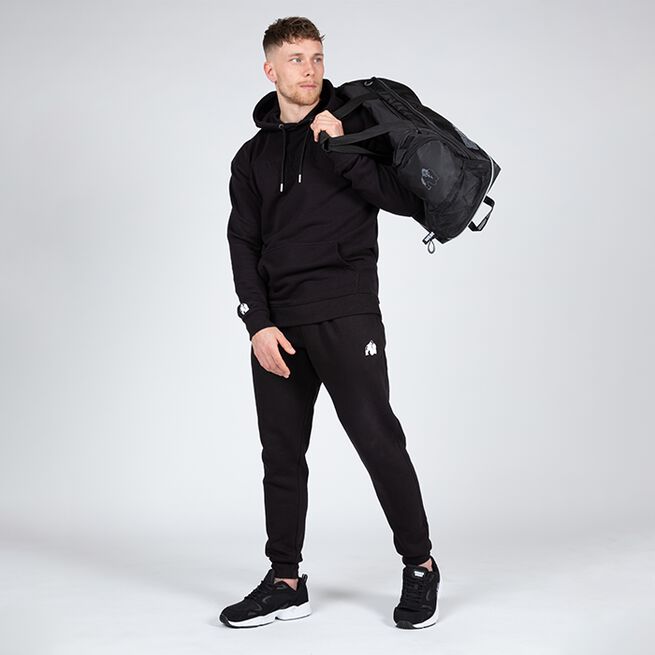 Crowley Oversized Men's Hoodie, Black
