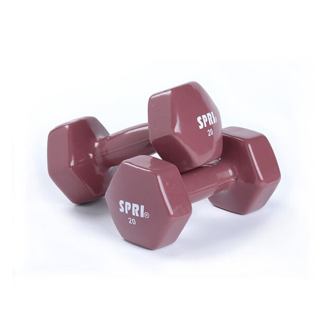 Dumbbells Vinyl, pair - 9,1 kg 