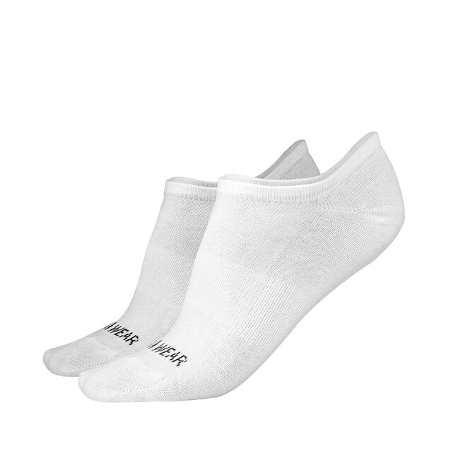 Gorilla Wear Ankle Socks 2-Pack, White