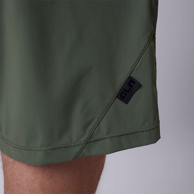 PR Stretch Shorts, Moss Green