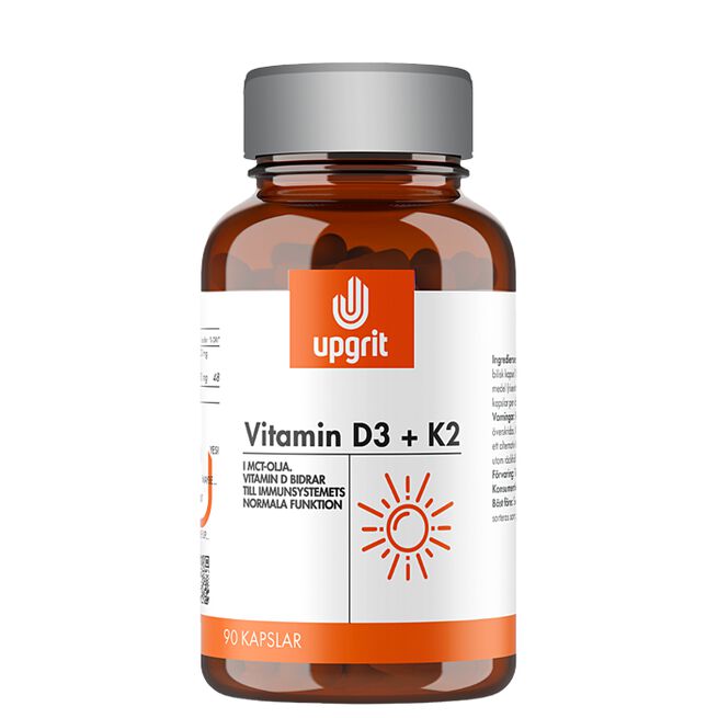 Upgrit Vitamin D3 + K2 90 st