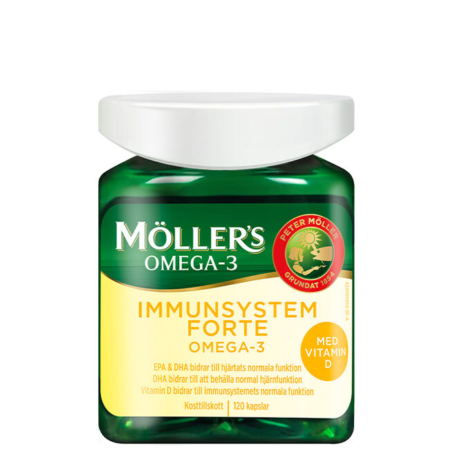Immunsystem Forte Omega-3 120 kapslar