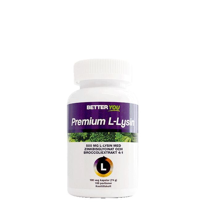 Premium L-Lysin 100 kapslar