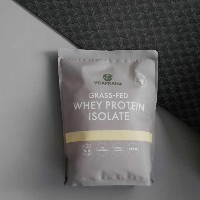 Vassleproteinisolat Grass-fed 750 g vanilj