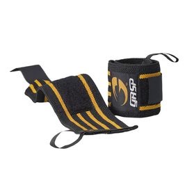 Hardcore Wrist Wraps, Black/Yellow  Hardcore Wrist Wraps Svart/Gul