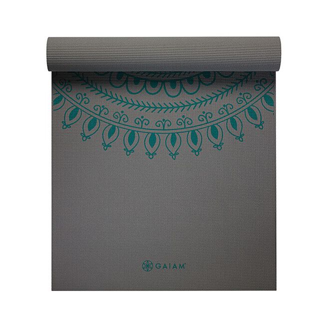 6mm Yoga Mat Teal Marrakesh Longer/Wider 