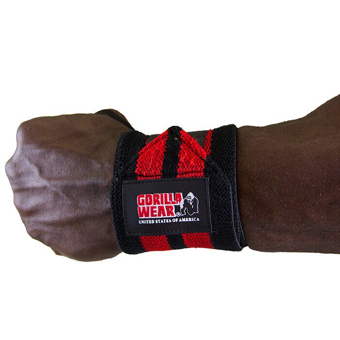 Wrist Wraps Pro Svart/R&ouml;d