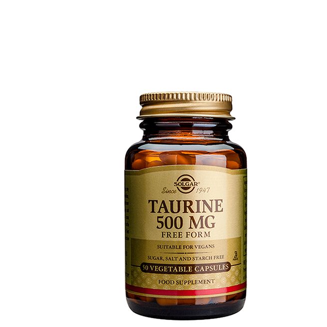 Taurine 500 mg 50 kapslar