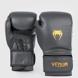 Venum Contender 1.5 Boxing Gloves, Grey/Gold, 10oz  Venum Contender 1.5 Boxningshandskar, Grå/Guld